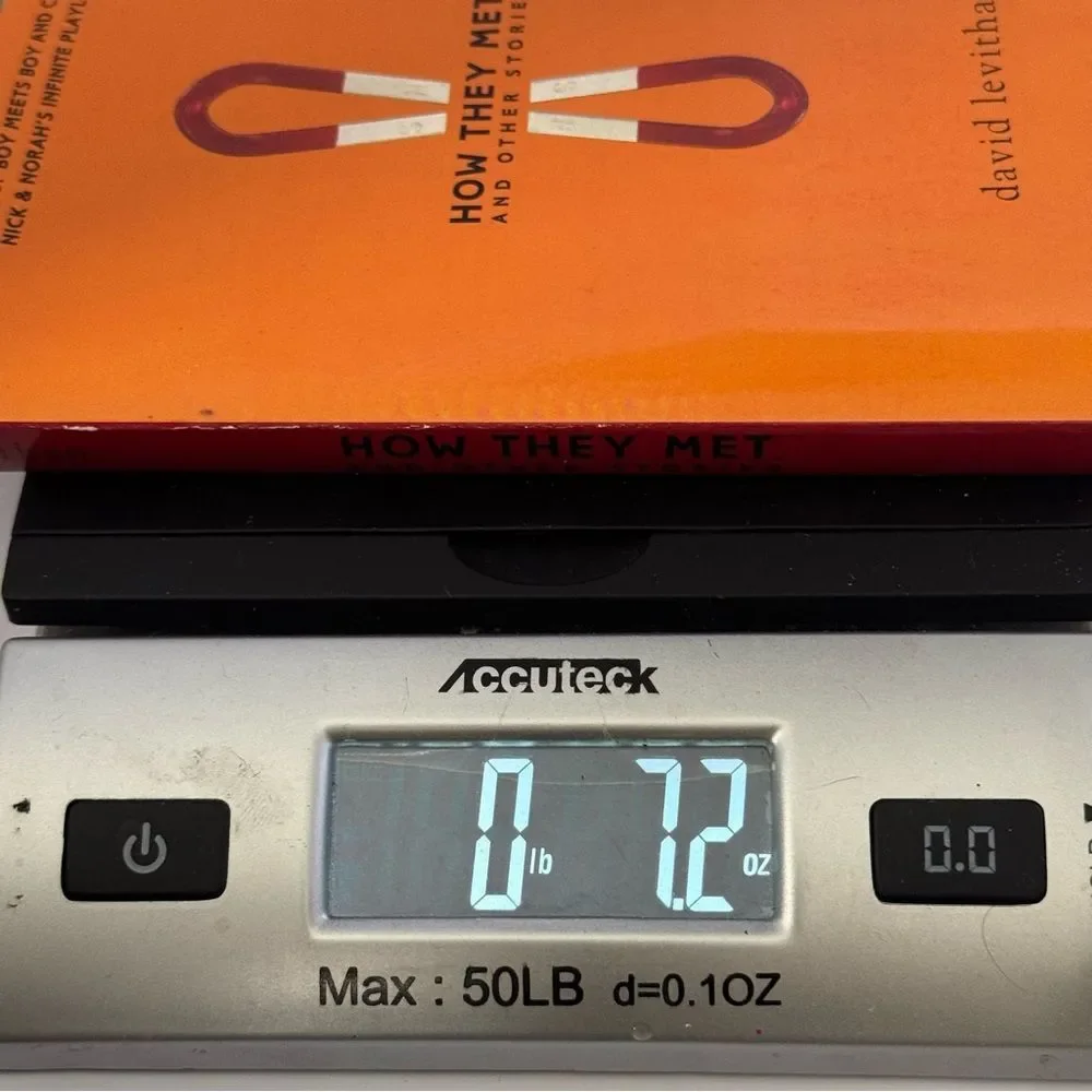Orange 'How They Met' Book by David Levithan